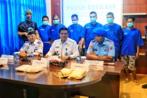 LAGI, BNNP KALTARA GAGALKAN PENYELUNDUPAN SABU MELALUI JASA EKSPEDISI
