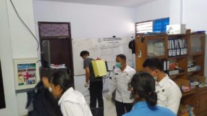 PROTEKSI PENYEBARAN COVID-19, BNNP KALTARA MELAKUKAN PENYEMPROTAN DISINFEKTAN