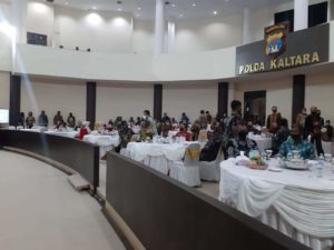 KEPALA BNNP KALIMANTAN UTARA MENGHADIRI ACARA PISAH SAMBUT KAPOLDA KALIMANTAN UTARA