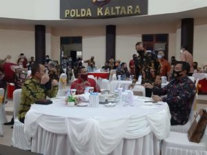 KEPALA BNNP KALIMANTAN UTARA MENGHADIRI ACARA PISAH SAMBUT KAPOLDA KALIMANTAN UTARA
