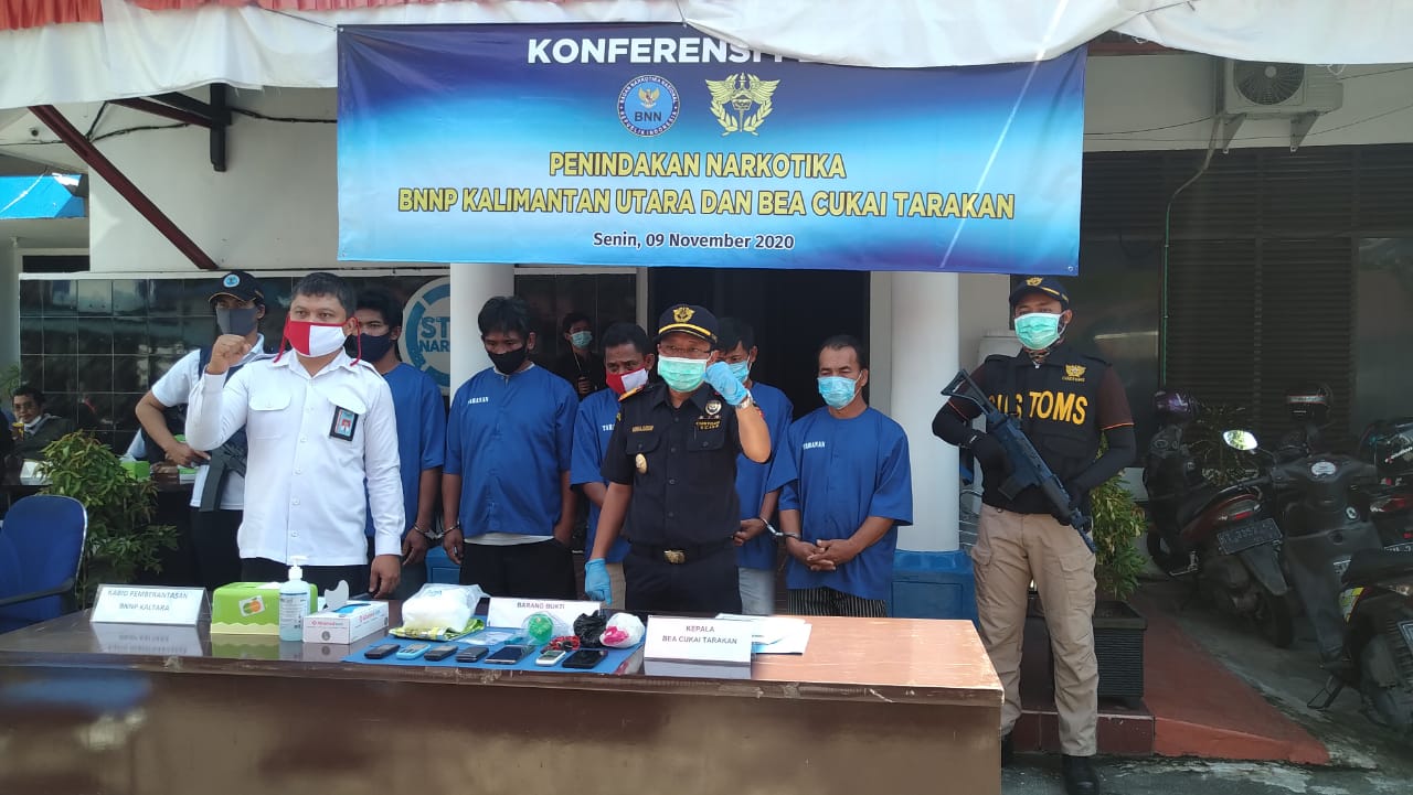 PRESS RELEASE BNNP KALIMANTAN UTARA UNGKAP KASUS TINDAK PIDANA NARKOTIKA PRESS RELEASE BNNP KALIMANTAN UTARA UNGKAP KASUS TINDAK PIDANA NARKOTIKA