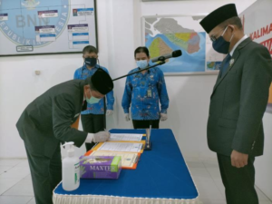 PELANTIKAN DAN PENGAMBILAN SUMPAH JABATAN KEPALA BADAN NARKOTIKA NASIONAL KABUPATEN NUNUKAN
