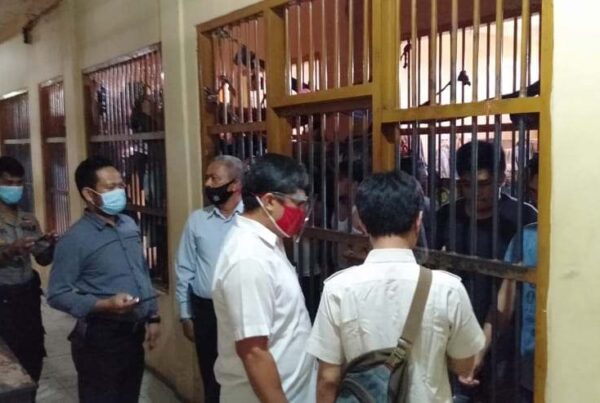 KOORDINASI DAN PENGECEKAN TAHANAN BNNP KALIMANTAN UTARA YANG DITITIPKAN DI RUTAN POLRES TARAKAN Koordinasi dan pengecekan tahanan BNNP Kalimantan Utara yang dititipkan di rutan Polres Tarakan