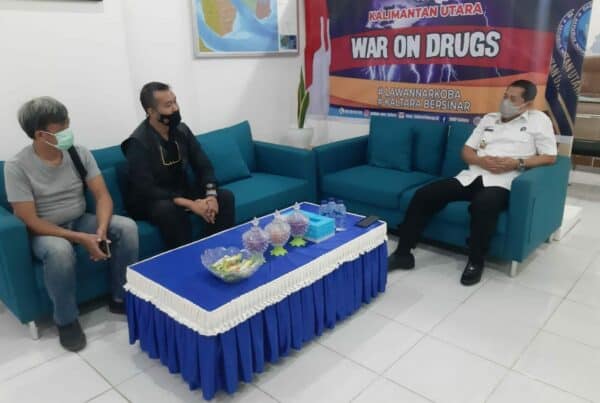 KEPALA BNNP KALTARA MENERIMA KUNJUNGAN KERJA SEKALIGUS SILATURAHMI KEPALA BADAN INTELIJEN STRATEGIS (BAIS) KALTARA
