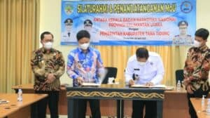 AJAK BUPATI MEWUJUDKAN TANA TIDUNG BERSINAR, KEPALA BNNP KALIMANTAN UTARA LAKUKAN SILATURAHMI KE KABUPATEN TANA TIDUNG