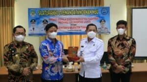 AJAK BUPATI MEWUJUDKAN TANA TIDUNG BERSINAR, KEPALA BNNP KALIMANTAN UTARA LAKUKAN SILATURAHMI KE KABUPATEN TANA TIDUNG