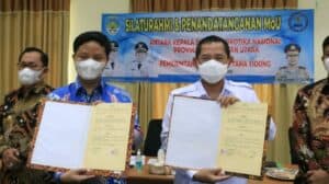 AJAK BUPATI MEWUJUDKAN TANA TIDUNG BERSINAR, KEPALA BNNP KALIMANTAN UTARA LAKUKAN SILATURAHMI KE KABUPATEN TANA TIDUNG