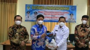 AJAK BUPATI MEWUJUDKAN TANA TIDUNG BERSINAR, KEPALA BNNP KALIMANTAN UTARA LAKUKAN SILATURAHMI KE KABUPATEN TANA TIDUNG
