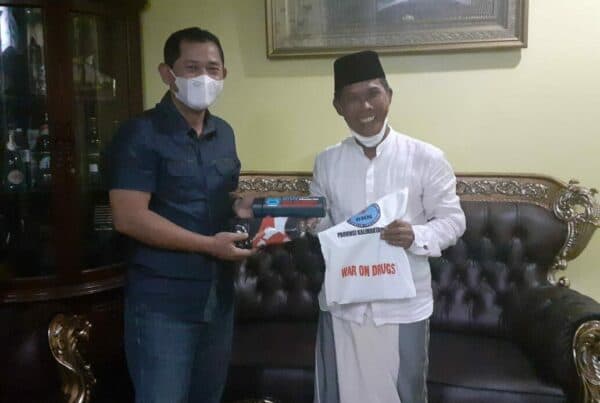 SILATURAHMI KEPALA BNNP KALTARA DENGAN TOKOH MASYARAKAT KALTARA DR. H. UNDUNSYAH