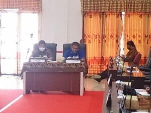 KEPALA BNNP KALIMANTAN UTARA MENGIKUTI RAPAT PEMBAHASAN TERKAIT JALUR TIKUS SEBAGAI AKSES TKI MASUK DI WILAYAH PERBATASAN KALIMANTAN UTARA