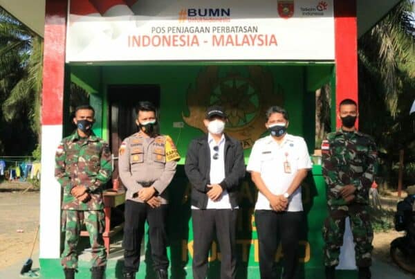 KEPALA BNNP KALTARA MELAKSANAKAN KUNJUNGAN SERTA PENINJAUAN LAPANGAN JALUR RAWAN PEREDARAN NARKOBA DI PULAU SEBATIK DAN NUNUKAN