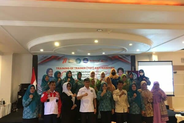 Kepala BNN Provinsi Kalimantan Utara dalam hal ini di wakili oleh Kepala Bagian Umum menghadiri Training of Trainer PKK Kalimantan Utara