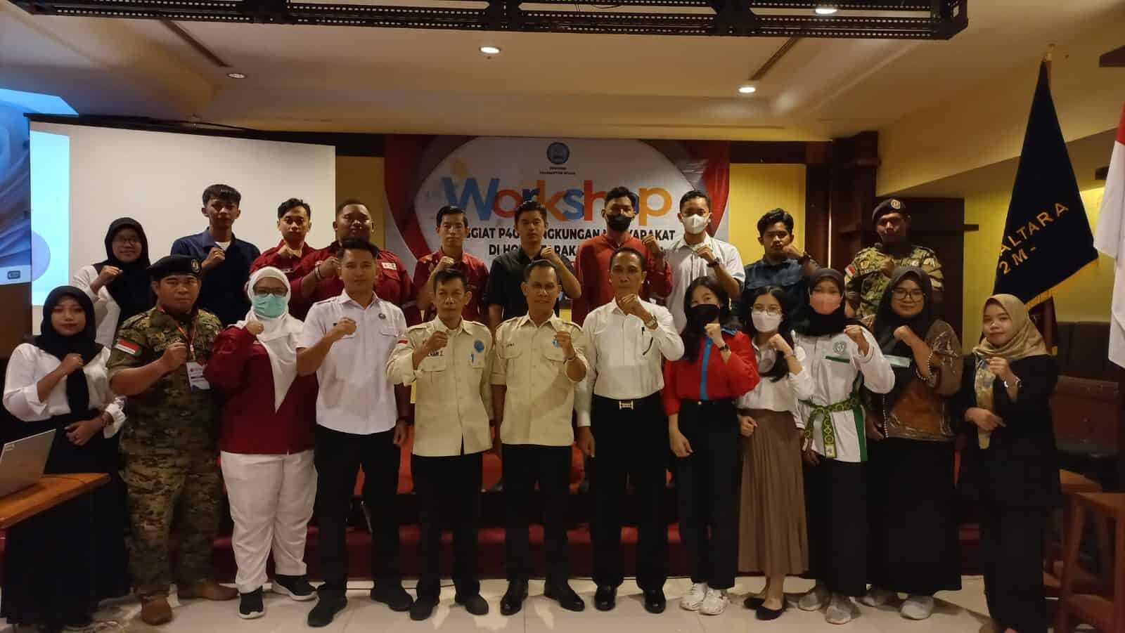 WORKSHOP PENGGIAT P4GN DI LINGKUNGAN MASYARAKAT WORKSHOP PENGGIAT P4GN DI LINGKUNGAN MASYARAKAT
