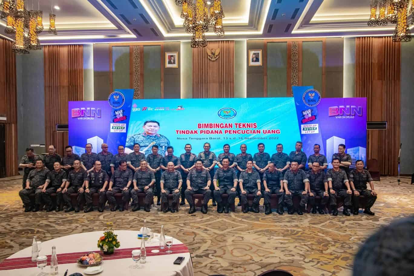 KEPALA BNN PROVINSI KALIMANTAN UTARA MENGHADIRI PENUTUPAN BIMTEK TPPU DI NTB KEPALA BNN PROVINSI KALIMANTAN UTARA MENGHADIRI PENUTUPAN BIMTEK TPPU DI NTB