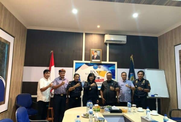 MENERIMA KUNJUNGAN KEPALA KANTOR WILAYAH DIREKTORAT JENDERAL BEA DAN CUKAI KALIMANTAN BAGIAN TIMUR BESERTA ROMBONGAN