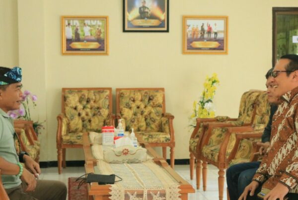 SILATURAHMI KEPALA BNNP KALTARA DENGAN GUBERNUR KALIMANTAN UTARA