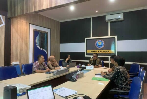 RAPAT MONITORING DAN EVALUASI PENERAPAN SOP BNNP KALIMANTAN UTARA