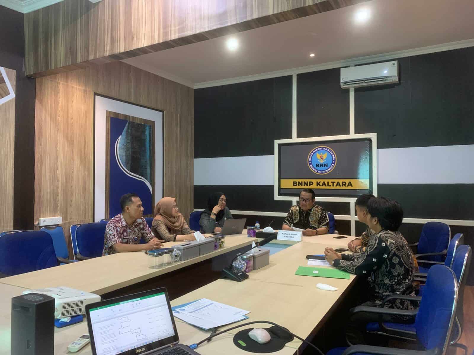 RAPAT MONITORING DAN EVALUASI PENERAPAN SOP BNNP KALIMANTAN UTARA RAPAT MONITORING DAN EVALUASI PENERAPAN SOP BNNP KALIMANTAN UTARA