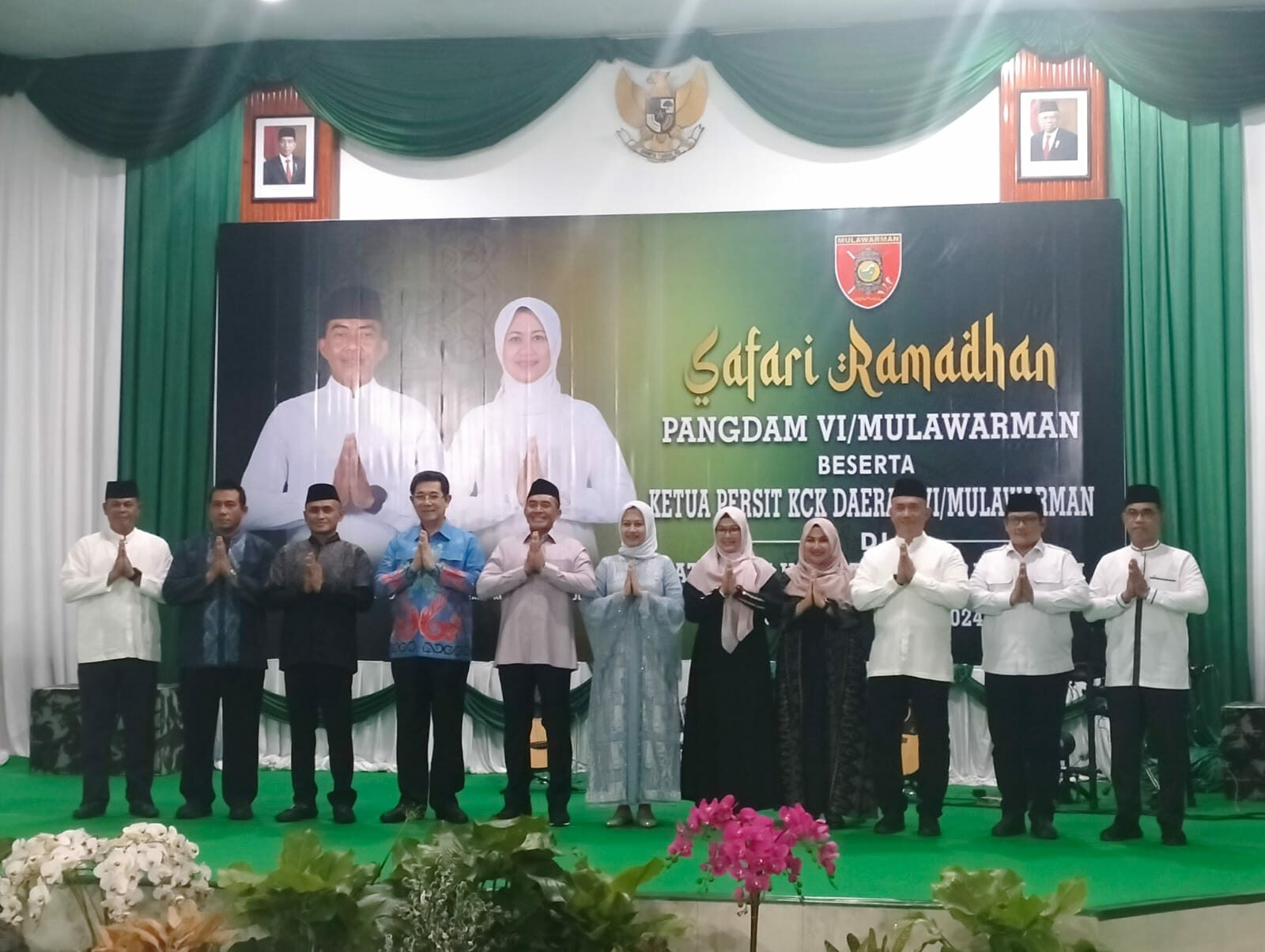 BUKA PUASA BERSAMA FORUM KOMUNIKASI PIMPINAN DAERAH (FORKOPIMDA) PROVINSI KALIMANTAN UTARA DENGAN PANGDAM VI/MULAWARMAN BUKA PUASA BERSAMA FORUM KOMUNIKASI PIMPINAN DAERAH (FORKOPIMDA) PROVINSI KALIMANTAN UTARA DENGAN PANGDAM VI/MULAWARMAN