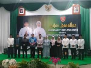 BUKA PUASA BERSAMA FORUM KOMUNIKASI PIMPINAN DAERAH (FORKOPIMDA) PROVINSI KALIMANTAN UTARA DENGAN PANGDAM VI/MULAWARMAN