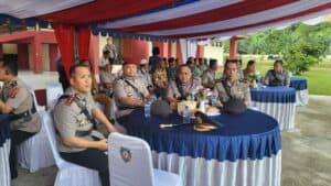 MENGHADIRI UNDANGAN PEMBUKAAN PENDIDIKAN BINTARA POLRI GEL. I TA. 2024 DI SPN POLDA KALIMANTAN UTARA