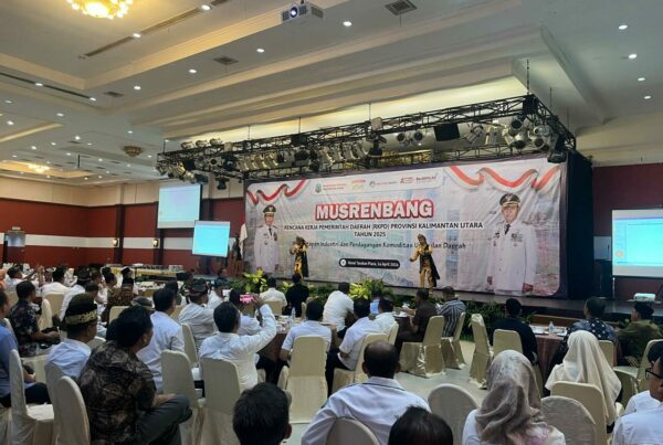 MENGHADIRI UNDANGAN PENYELENGGARAAN MUSRENBANG RKPD PROVINSI KALIMANTAN UTARA TAHUN 2025 Konsep Otomatis