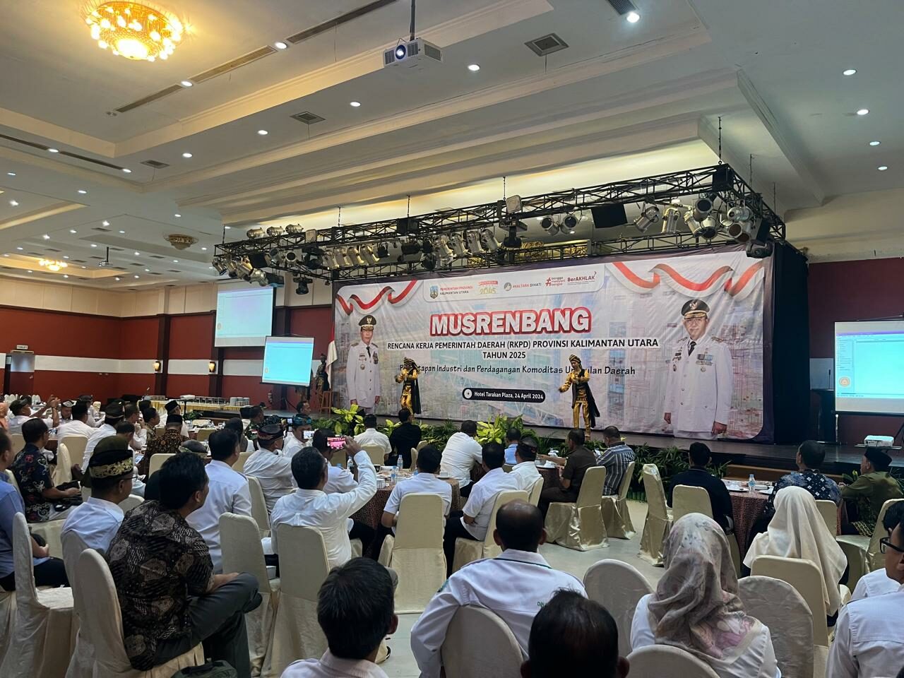 MENGHADIRI UNDANGAN PENYELENGGARAAN MUSRENBANG RKPD PROVINSI KALIMANTAN UTARA TAHUN 2025 Konsep Otomatis