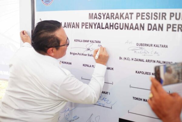DEKLARASI ANTI NARKOBA MASYARAKAT PESISIR DAN PERBATASAN MEMPERINGATI HARI ANTI NARKOTIKA INTERNASIONAL (HANI) 2024
