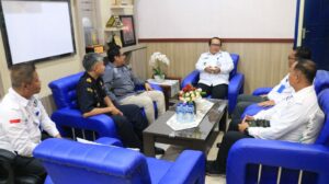 KUNJUNGAN KERJA KEPALA BNNP KALTARA KE KANTOR BEA DAN CUKAI NUNUKAN