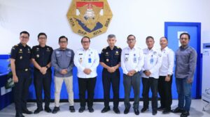 KUNJUNGAN KERJA KEPALA BNNP KALTARA KE KANTOR BEA DAN CUKAI NUNUKAN