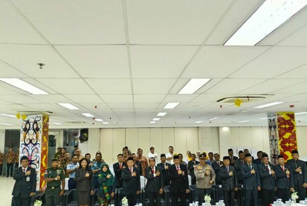 Menghadiri Undangan Pengukuhan Kepala Perwakilan Badan Pengawasan Keuangan dan Pembangunan Provinsi Kalimantan Utara