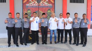 AUDENSI KEPALA BNNP KALIMANTAN UTARA DENGAN LAPAS KELAS II A TARAKAN