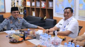 AUDENSI KEPALA BNNP KALIMANTAN UTARA DENGAN LAPAS KELAS II A TARAKAN