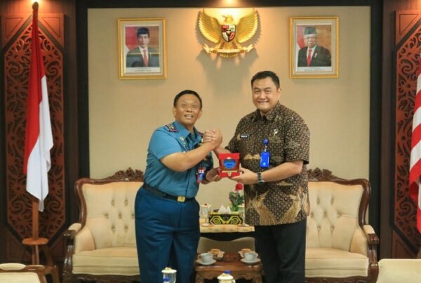 AUDIENSI KEPALA BNNP KALIMANTAN UTARA DENGAN DANLANTAMAL XIII TARAKAN