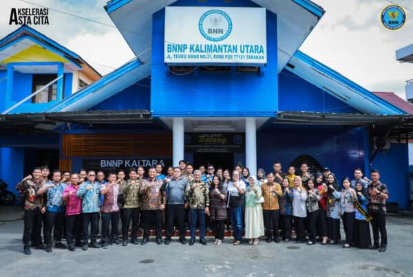 AKHIRI KUNJUNGAN KERJA DI KALIMANTAN UTARA, KEPALA BNN RI TINJAU KANTOR BNN PROVINSI KALTARA AKHIRI KUNJUNGAN KERJA DI KALIMANTAN UTARA, KEPALA BNN RI TINJAU KANTOR BNN PROVINSI KALTARA