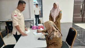 Pelaksanaan Kegiatan Tes Urine di Lingkungan ASN Provinsi Kalimantan Utara.