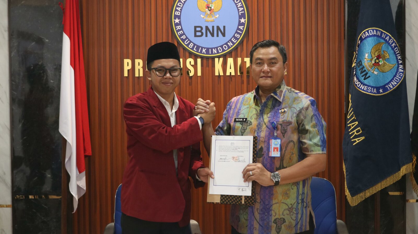 Kolaborasi BNNP Kaltara dan IMM Kaltara Wujudkan Kalimantan Utara Bersih Narkoba Kolaborasi BNNP Kaltara dan IMM Kaltara Wujudkan Kalimantan Utara Bersih Narkoba