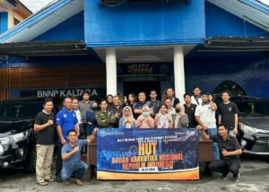Berbagi Berkah Ramadhan: BNN Provinsi Kalimantan Utara Rayakan HUT BNN RI ke-23 dengan Berbagi Takjil untuk Masyarakat