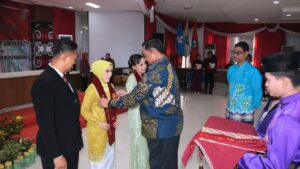 Kepala BNN Provinsi Kalimantan Utara Hadiri Prosesi Yudisium Fakultas Hukum Universitas Borneo Tarakan.