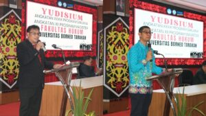 Kepala BNN Provinsi Kalimantan Utara Hadiri Prosesi Yudisium Fakultas Hukum Universitas Borneo Tarakan.