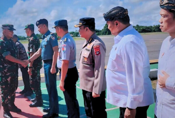 Kepala BNNP Kaltara Sambut Pangdam VI/Mulawarman dalam Kunjungan Kerja ke Wilayah Perbatasan