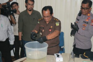 Press Release dan Pemusnahan Barang Bukti Narkotika